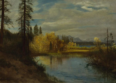 Albert Bierstadt, Outlet at Lake Tahoe Default Title