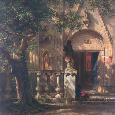 Albert Bierstadt, Sunlight and Shadow Default Title