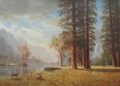 Albert Bierstadt, The Hetch Hetchy Valley, California Default Title