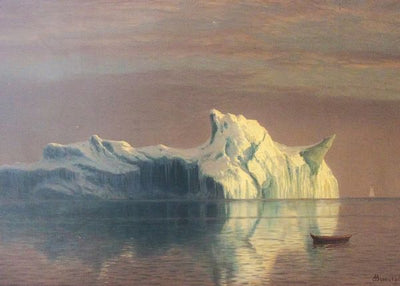 Albert Bierstadt, The Iceberg Default Title