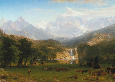 Albert Bierstadt, The Rocky Mountains, Lander's Peak Default Title