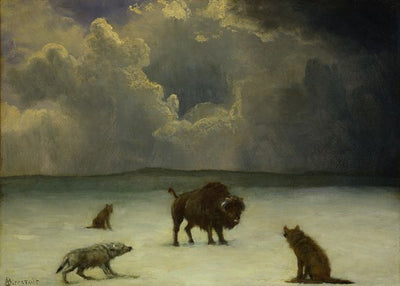 Albert Bierstadt, Trapped Default Title
