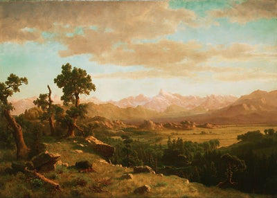 Albert Bierstadt, Wind River Country Default Title