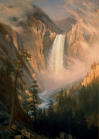 Albert Bierstadt Yellowstone Falls Default Title