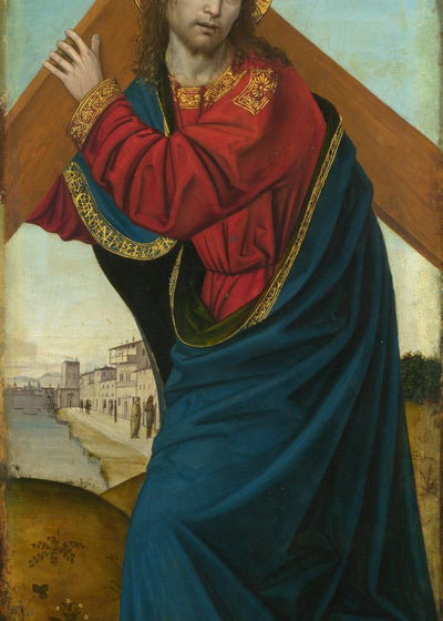 Ambrogio Bergognone Christ carrying the Cross Default Title
