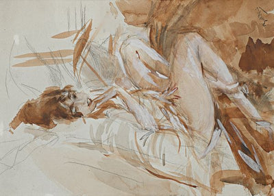 Giovanni Boldini, Reclining Lady Default Title