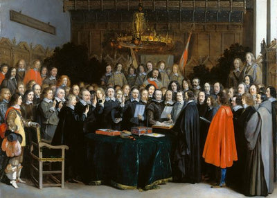 Gerard ter Borch, The Ratification of the Treaty of Munster Default Title