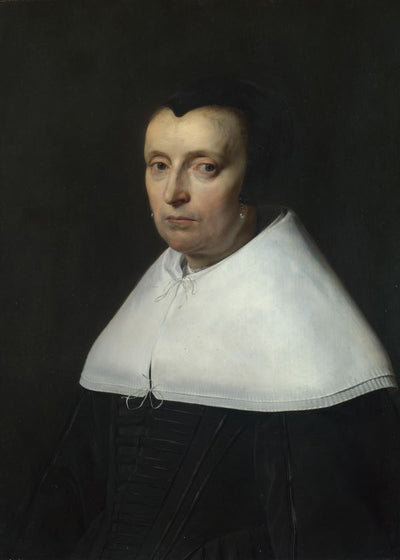 Jan de Bray Portrait of a Woman with a Black Cap Default Title