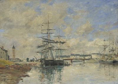 Eugene Boudin, Deauville Harbour Default Title