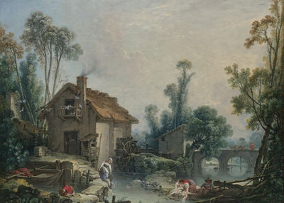 Francois Boucher, Landscape with a Watermill Default Title