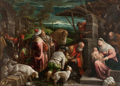 Bassano, Jacopo Il Vecchio, Adoration of the Magi Default Title