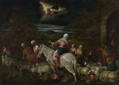 Jacopo Bassano, The Departure of Abraham Default Title