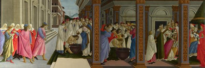 Sandro Botticelli, Four Scenes from the Early Life of Saint Zenobius Default Title