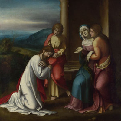 Correggio, Christ taking Leave of his Mother Default Title