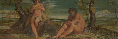 Annibale Carracci, Marsyas and Olympus Default Title