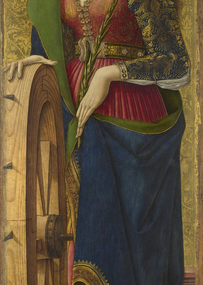 Carlo Crivelli Saint Catherine of Alexandria painting Default Title