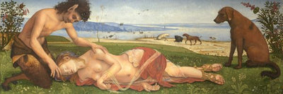 Piero di Cosimo, A Satyr mourning over a Nymph Default Title