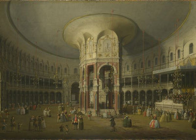 Canaletto, London, Interior of the Rotunda at Ranelagh Default Title