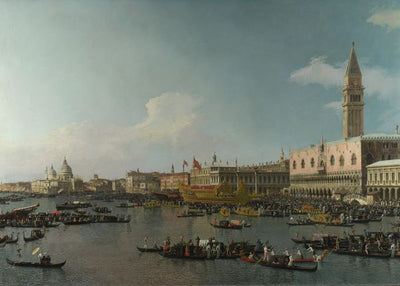 Canaletto, Venice, The Basin of San Marco on Ascension Day Default Title