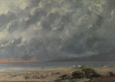 Gustave Courbet, Beach Scene Default Title