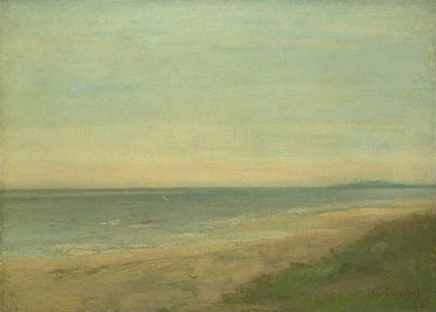 Gustave Courbet, The Sea near Palavas Default Title
