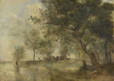 Jean Baptiste Camille Corot, A Flood Default Title