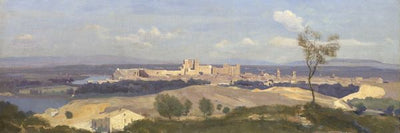 Jean Baptiste Camille Corot, Avignon from the West Default Title