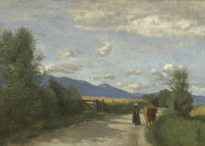 Jean Baptiste Camille Corot, Dardagny, Morning Default Title