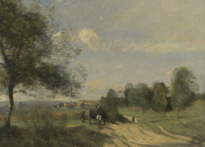Jean Baptiste Camille Corot, The Wagon Default Title