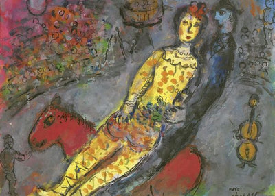 Chagall Marc, L'ecuyere En Jaune Default Title