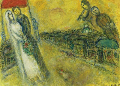 Chagall Marc, Les Maries Sous Le Baldaquin Default Title