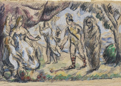 Paul Cezanne, Aeneas Meeting Dido at Carthage Default Title