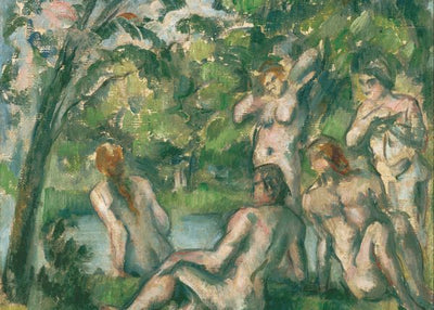 Paul Cezanne, Bathers, 1883 Default Title