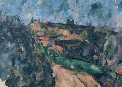 Paul Cezanne, Bend of the Road at the Top of the Lauves Hill Default Title