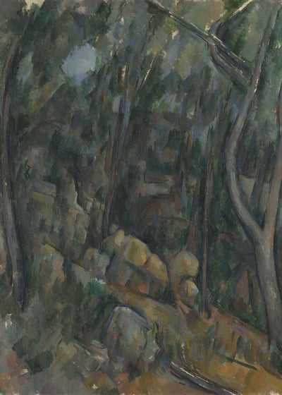 Paul Cezanne The Grounds of the Chateau Noir Default Title