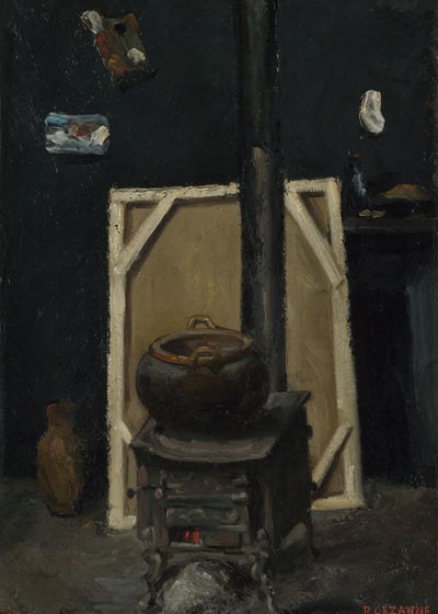 Paul Cezanne The Stove in the Studio Default Title
