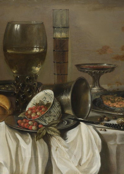 Pieter Claesz Still Life with Drinking Vessels Default Title