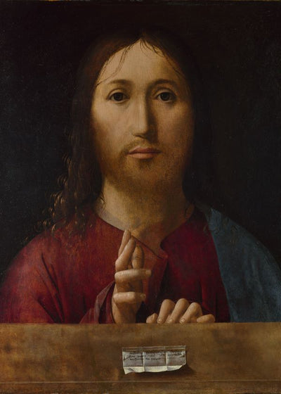 Antonello da Messina Christ Blessing Default Title