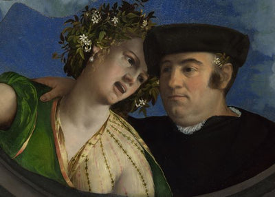 Dosso Dossi, A Man embracing a Woman Default Title