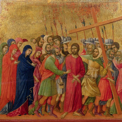 Duccio Di Buoninsegna, Carrying The Cross Default Title