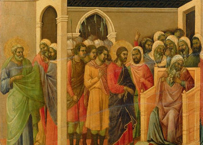 Duccio Di Buoninsegna, Christ Before Caiaphas Default Title