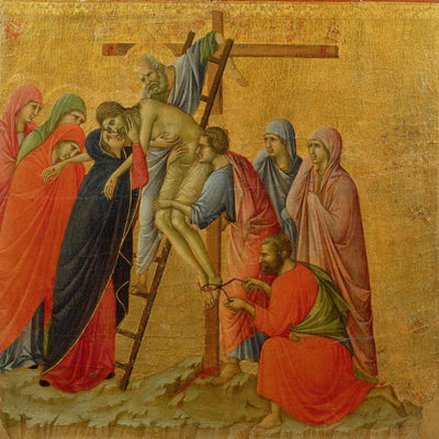 Duccio Di Buoninsegna, Descent From The Cross Default Title