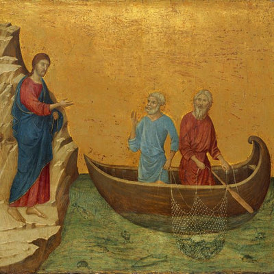Duccio Di Buoninsegna, Predella, Calling Of The Apostles Peter And Andrew Default Title