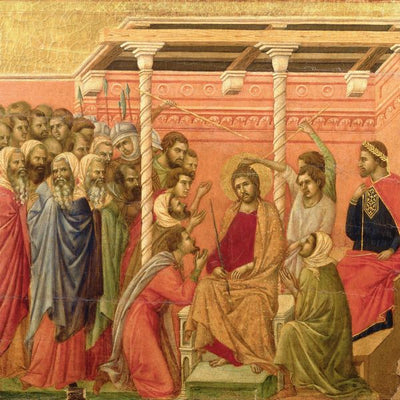Duccio Di Buoninsegna, The Crowning With Thorns Default Title