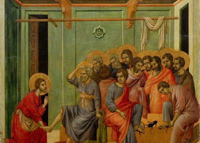 Duccio Di Buoninsegna, Washing The Feet Of His Disciples Default Title