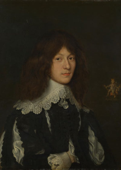 Dutch Portrait of a Young Man in Black Default Title