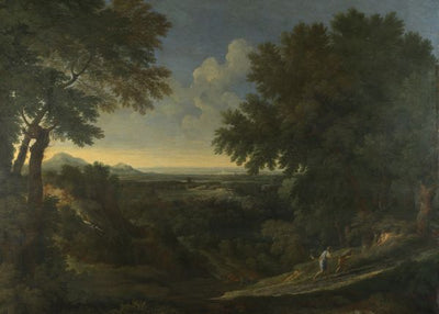 Gaspard Dughet, Landscape with Abraham and Isaac Default Title