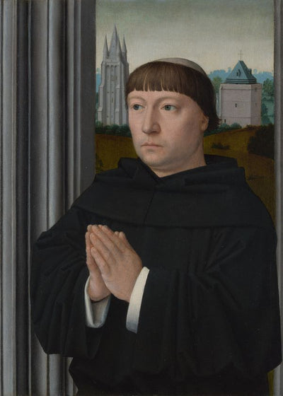 Gerard David An Augustinian Friar Praying Default Title