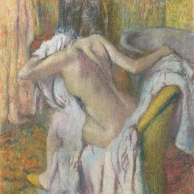 Hilaire Germain Edgar Degas, After the Bath, Woman drying herself Default Title
