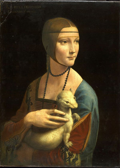 Leonardo Da Vinci Portrait Of Cecilia Gallerani Default Title